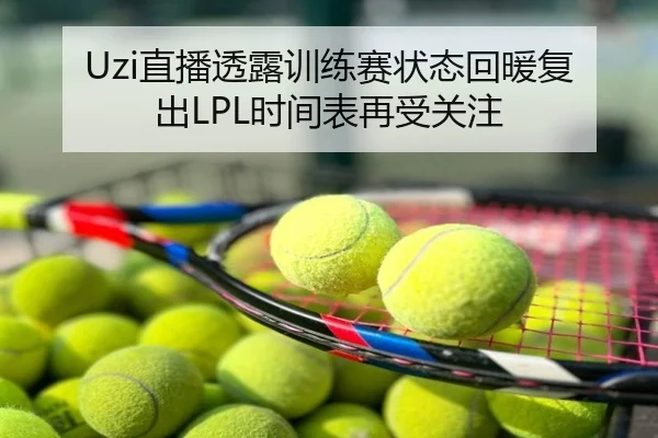 Uzi直播透露训练赛状态回暖复出LPL时间表再受关注